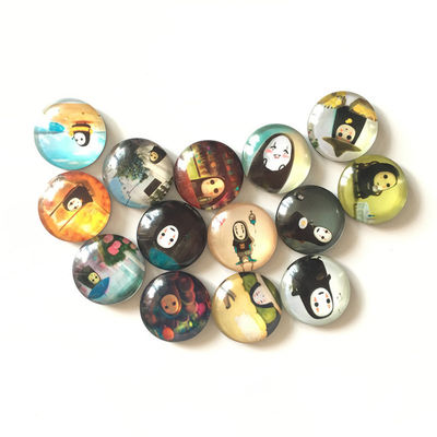 kwaliteit  Shape Glass Fridge Kitchen Decoration Ready Made Or Custom Wholesale Magnet fabriek