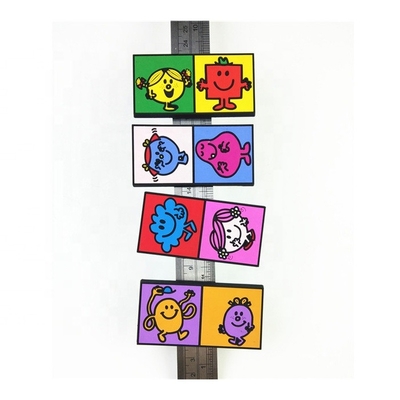Shape Promotional Gifts OEM Cartoon Logo Fridge Magnet Competitive Price PVC 2D Rubber Soft PVC 3D Fridge Magnet