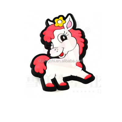 Animal Custom Animal Shaped Rubber PVC Fridge Magnet Horse