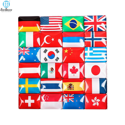 Custom High Quality Waterproof+Eco-friendly Egypt Flag Fridge Magnet with 25 years experience and ISO CERT